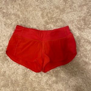 Lululemon Speed-Up shorts